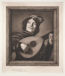 De luitspeler, 19e-20e eeuw
