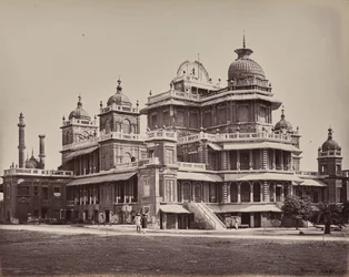 Lucknow. De Kaiserpas en uitzicht vanuit het zuidoosten
