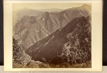 Simla; "Khuds" ten noorden van Jakko, gezien vanaf Elysium Hill