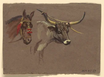 Tekenen, Studies uit Italië, 1872-73