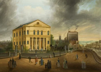 Zondagochtend, naar de kerk gaan, c.1832