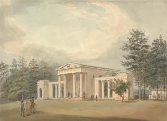 Klassieke kerk, Ayot St. Lawrence, Hertfordshire