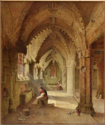 Rosslyn Chapel, ca. 1852