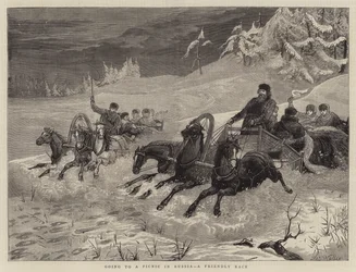 Picknicken in Rusland, een Vriendelijke Wedstrijd