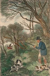 Jacht op houtsnippen, 1819