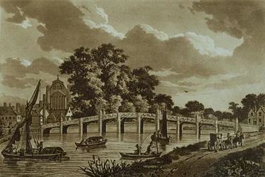 Hampton Court Bridge, illustratie uit 