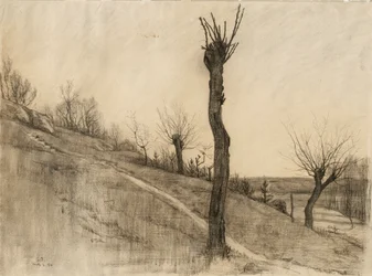 Laat winterlandschap, 1884