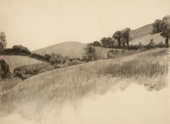 Landelijk landschap, 1884