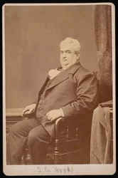 Portret van Dr. T.B. Hood