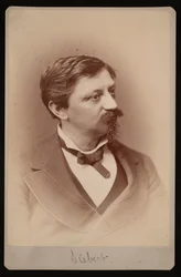 Portret van Edward Selmar Siebert