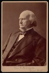 Portret van Ezra Bartlett French 1810-1880, 1870s