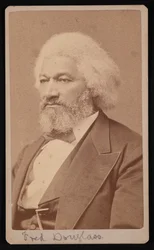Portret van Frederick Douglass 1817-1895
