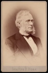 Portret van George Frisbie Hoar
