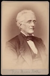 Portret van Rev. Mason Noble