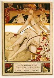Samuel Nelson Abbott: Hart and Marx, Makers van mooie kleren voor mannen. Verenigde Staten ... (litho)