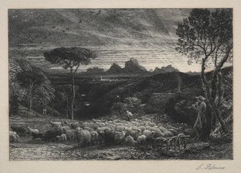 Het openen van de vouw, 1880