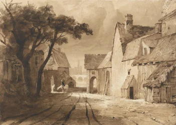 Studie van oude gebouwen