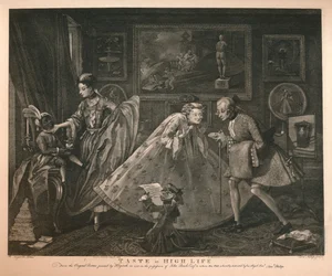 Smaak in het hoge leven, 1798