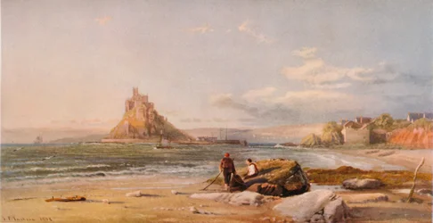 St. Michaels Mount, Cornwall, 1878