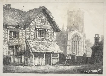 Een Serie Oude Gebouwen en Landelijke Huisjes in het Noorden van Engeland: Helmsley