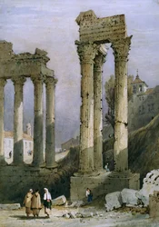 De Tempel van Vespasianus en Saturnus