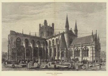 Kathedraal van Chester (gravure)