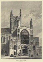 Kathedraal van Rochester (gravure)