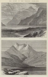 De koningin in de westelijke Hooglanden