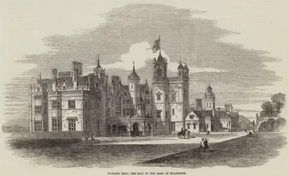 Worsley Hall, de zetel van de graaf van Ellesmere