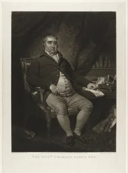 Portret van Charles James Fox