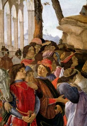 De aanbidding der wijzen (detail)