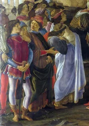 Aanbidding van de Wijzen detail