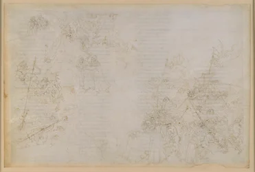 La Divina Commedia, Inferno XXI. Vergilius en Dante in de achtste cirkel van de hel (Malebolge), 5e bolgia: de bestraffing van corrupte ambtenaren; de begeleiding door de duivels