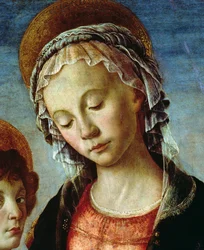 Madonna en Kind (detail)