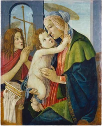 Madonna met het Kind en de kleine Johannes