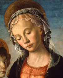 Maria met kind, de Johannesjongen en twee engelen