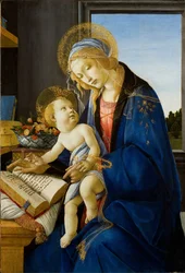 De Maagd en het Kind (De Madonna van het Boek)