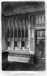 De onderste lobby, House of Commons, Westminster, Londen, 1815