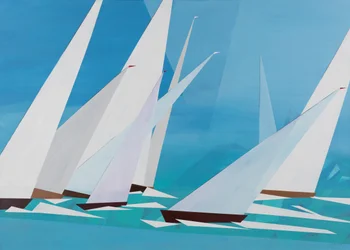 Regatta, 2016 (acrylverf op doek)
