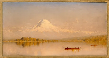Mount Rainier, Baai van Tacoma - Puget Sound