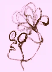 Sereen bloemenportret