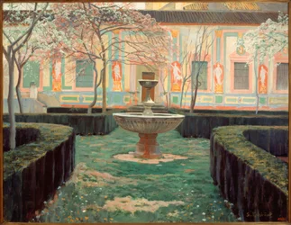Verlaten tuin