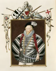 Portret van Sir Henry Lee (1530-1610) uit 