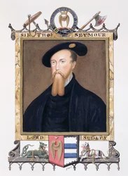 Portret van Thomas Seymour (1508-49), 1e baron van Sudeley, uit 
