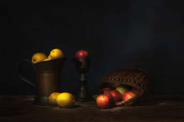 Rustiek fruitstilleven