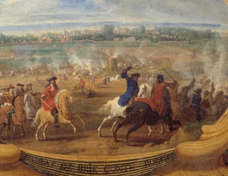 De daden van prins Lodewijk II van Bourbon Condé, bekend als de Grote Condé (detail)