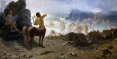 Centaur Chiron probeert vrijheid