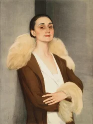Portret van een dame