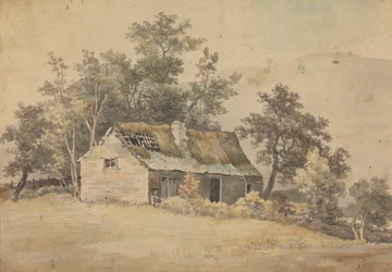 Landschap met een Woning in Verval