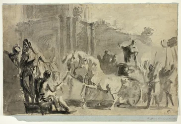 De aanvallende triomf van Camillus